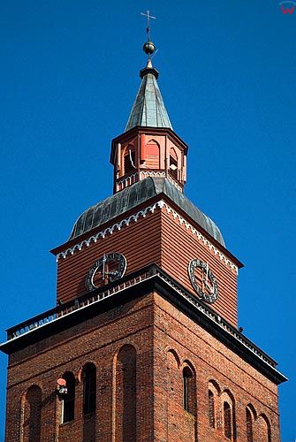 Wieża kościoła parafialnego w Sępopolu